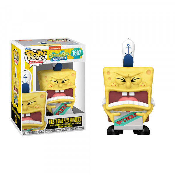 Funko POP! Spongebob SquarePants: Krusty Krab Pizza Spongebob